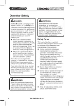 Preview for 4 page of GT POWER GT8000ESi Operating Instructions Manual