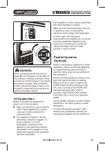 Preview for 19 page of GT POWER GT8000ESi Operating Instructions Manual