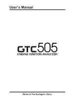 GTC GTC505 User Manual preview