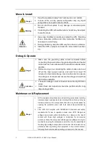 Preview for 8 page of Gtec NS3000 Series User Manual