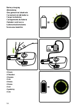 Preview for 54 page of Gtech GT50 Operating Manual