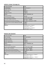 Preview for 68 page of Gtech GT50 Operating Manual