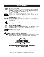 Preview for 42 page of GTO/PRO PRO-SW2500 Installation Manual