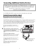 Preview for 34 page of GTO /PRO SW-4000 Installation Manual