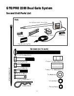 Preview for 40 page of GTO SW-2000 Installation Manual