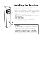 Preview for 30 page of GTO SW-2000XL Installation Manual