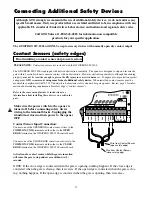 Preview for 31 page of GTO SW-2500 Installation Manual