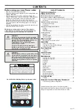 Preview for 3 page of Guarda FTR095 Operator'S Manual