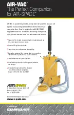 Preview for 20 page of GuardAir AIR-SPADE 2000 Series Operator'S Manual