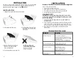 Preview for 3 page of Guardian AC4010 Use & Care Instructions Manual