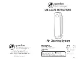 Guardian AC4300 Use & Care Instructions Manual preview