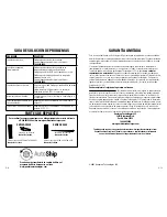 Preview for 20 page of Guardian AC4825 Series Use & Care Instructions Manual