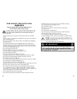 Preview for 2 page of Guardian H5450 Use & Care Instructions Manual