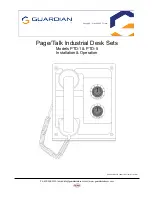 Guardian PTD-1 Installation & Operation Manual preview