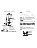 Preview for 9 page of Guardian pureguardian Use & Care Instructions Manual