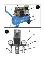 Preview for 2 page of GÜDE 410/10/50 230 V Operating Instructions Manual