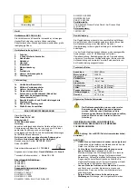 Preview for 4 page of GÜDE 94121 Operating Instructions Manual