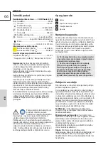 Preview for 70 page of GÜDE 95382 Translation Of The Original Instructions