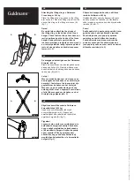 Preview for 2 page of Guldmann Cross hanger Instructions