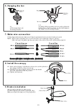 Preview for 4 page of Gulf Coast Fans 4YU26 Owner'S Manual