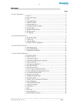 Preview for 3 page of Gunnebo RotaSec B120D Installation, Operation And Maintenance Manual