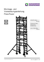 GÜNZBURGER STEIGTECHNIK FlexxTower Manual preview