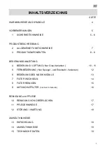 Preview for 3 page of GUTMANN CARTA 7500 W Operating Instructions Manual