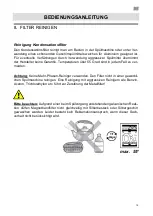 Preview for 15 page of GUTMANN CARTA 7500 W Operating Instructions Manual