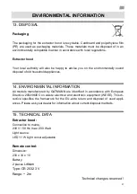 Preview for 37 page of GUTMANN CARTA 7500 W Operating Instructions Manual