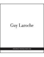 Guy Laroche sl5101 Instructions For Use Manual preview