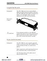 Preview for 27 page of GW Instek APS-7050E User Manual