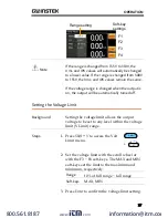 Preview for 36 page of GW Instek APS-7050E User Manual