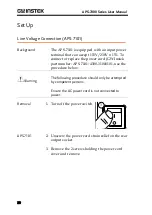 Preview for 20 page of GW Instek APS-7051 User Manual