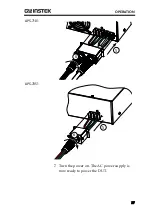 Preview for 27 page of GW Instek APS-7051 User Manual