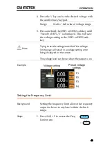 Preview for 43 page of GW Instek APS-7051 User Manual