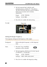 Preview for 44 page of GW Instek APS-7051 User Manual