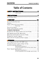 Preview for 3 page of GW Instek GCP-206P User Manual