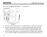 Preview for 12 page of GW Instek GDM-350B User Manual