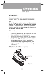 Preview for 31 page of GW Instek GDM-356 User Manual