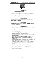 Preview for 3 page of GW Instek LCR-914 Series User Manual