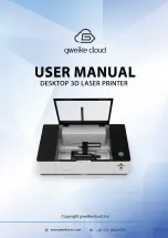 gweike cloud Desktop 3D Laser Printer User Manual preview