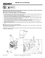 Preview for 18 page of GXi Outdoor Power Brush Master Owner'S Manual