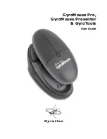 Gyration GyroMouse Presenter User Manual preview