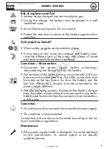 Preview for 4 page of GYS Energy station Translation Of The Original Instructions