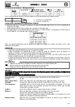 Preview for 3 page of GYS Greenline Inverter 5000 Manual