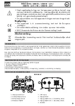 Preview for 23 page of GYS PSW 1000 W Translation Of The Original Instructions