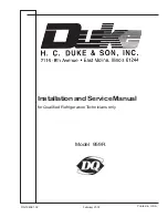 Preview for 76 page of H.C Duke & Son 959R Operator’S Manual With Illustrated Parts List