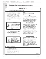 Preview for 50 page of H.C Duke & Son Electro Freeze GENESIS GEN-5099 Operator’S Manual With Illustrated Parts List