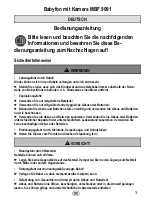 Preview for 3 page of H+H Babyruf MBF 9091 Operating Instructions Manual