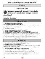 Preview for 36 page of H+H Babyruf MBF 9091 Operating Instructions Manual